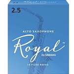 D'Addario Rico Royal Alto Saxophone Reeds
