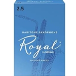 D'Addario Rico Royal Baritone Saxophone Reeds