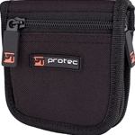 Protec Trumpet Mouthpiece Pouch - Nylon With Zipper Closure, 2-Piece