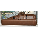 Superfine Chocolate Leather Small Screwbell Tenor Trombone Bag