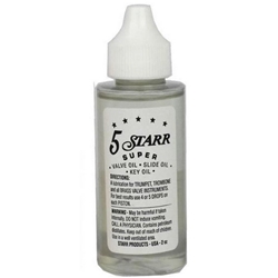5 Starr Clear Valve Oil
