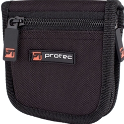 Protec Trumpet Mouthpiece Pouch - Nylon With Zipper Closure, 2-Piece