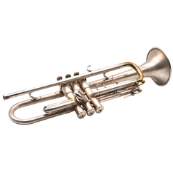 Used Silver Plated Olds Ambassador Trumpet