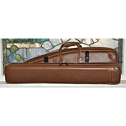 Superfine Chocolate Leather Small Screwbell Tenor Trombone Bag