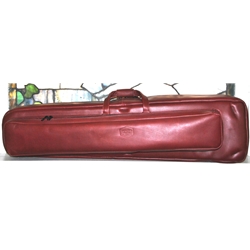 Superfine Burgundy Leather Tenor Trombone Bag